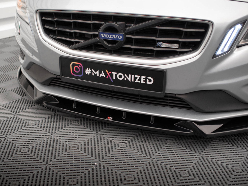 Maxton Design Front Splitter V.1 Volvo S60 R-Design Mk2