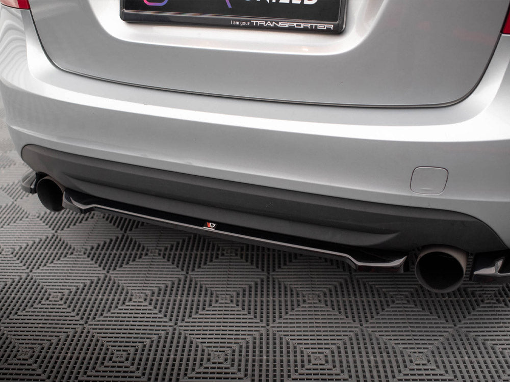 Maxton Design Central Rear Splitter Volvo S60 R-Design Mk2