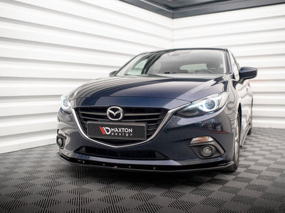 Maxton Design Front Splitter Mazda 3 Mk3