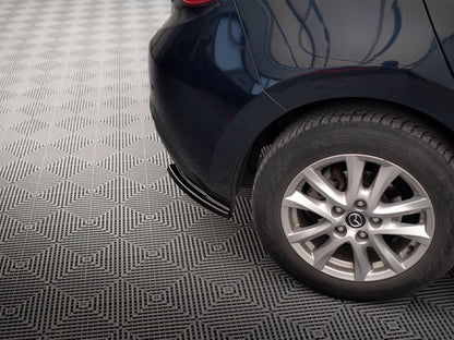 Maxton Design Rear Side Splitters Mazda 3 Mk3
