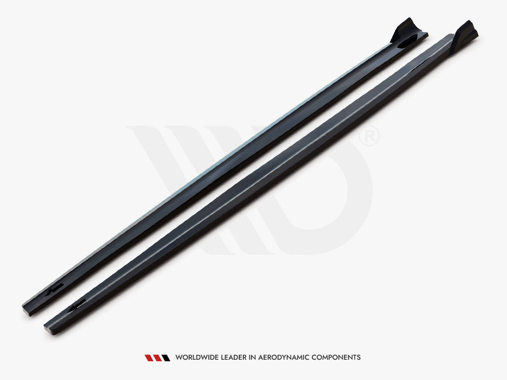 Maxton Design Side Skirts Diffusers BMW X3 M-Pack F25