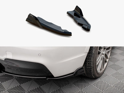 Maxton Design Rear Side Splitters BMW X3 M-Pack F25