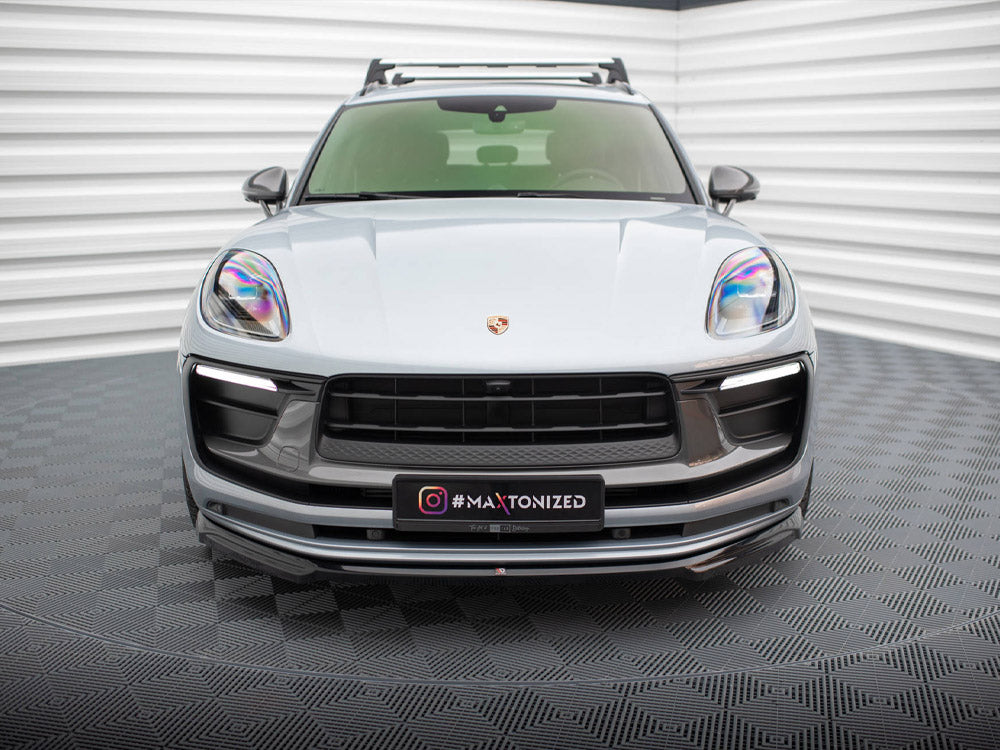 Maxton Design Front Splitter Porsche Macan Mk1 Facelift 2