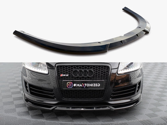 Maxton Design Front Splitter V.2 Audi RS6 Avant C6