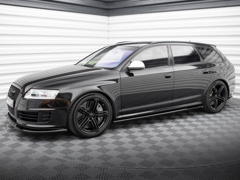 Maxton Design Side Skirts Diffusers V.2 Audi RS6 Avant C6