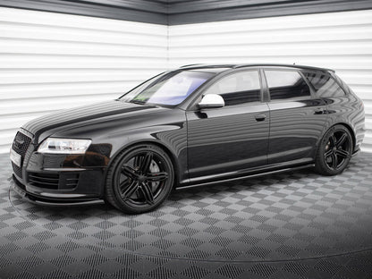 Maxton Design Side Skirts Diffusers V.2 Audi RS6 Avant C6