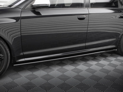 Maxton Design Side Skirts Diffusers V.2 Audi RS6 Avant C6