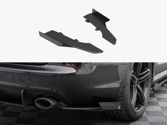 Maxton Design Street Pro Rear Side Splitters + Flaps Audi RS6 Avant C6