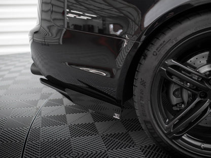 Maxton Design Street Pro Rear Side Splitters + Flaps Audi RS6 Avant C6