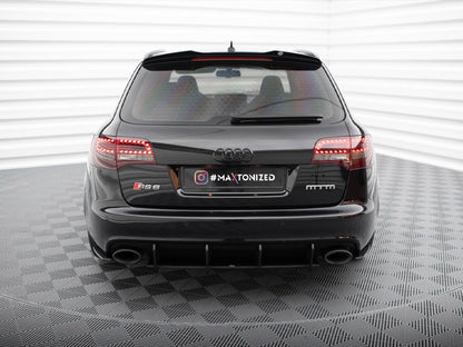 Maxton Design Street Pro Rear Side Splitters Audi RS6 Avant C6