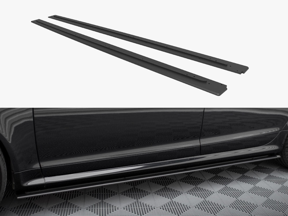 Maxton Design Street PRO Side Skirts Diffusers Audi RS6 Avant C6