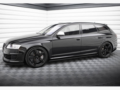 Maxton Design Street PRO Side Skirts Diffusers Audi RS6 Avant C6
