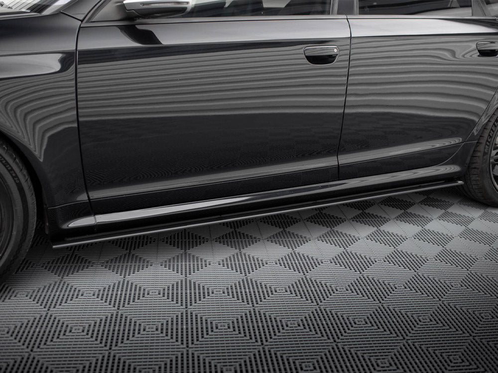 Maxton Design Street PRO Side Skirts Diffusers Audi RS6 Avant C6