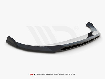 Maxton Design Front Splitter V.1 Audi SQ5 / Q5 S-Line SUV / Sportback Mk2 Facelift