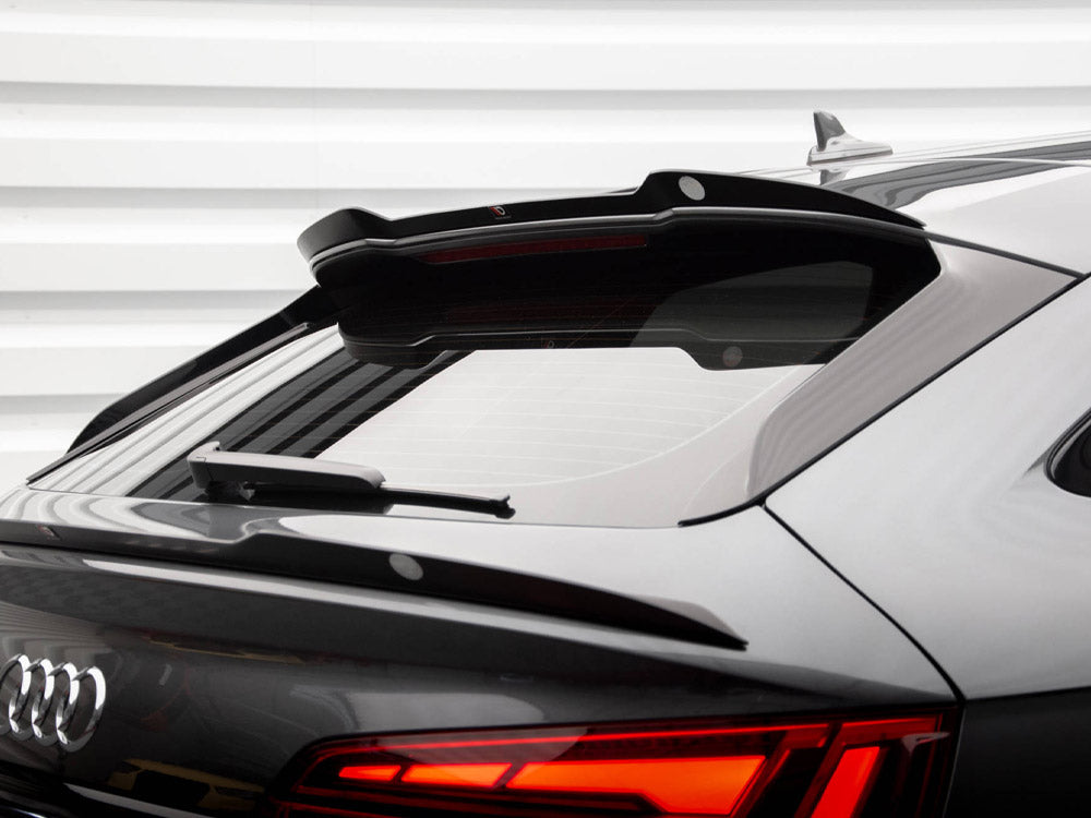 Maxton Design Upper Spoiler CAP Audi SQ5 / Q5 S-Line Sportback Mk2 Facelift