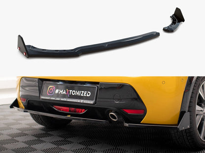 Maxton Design Rear Side Splitters V.1 + Flaps Peugeot 208 GT Mk2