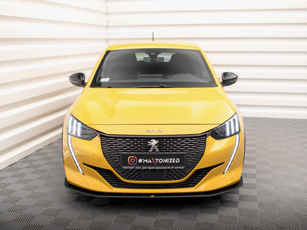Maxton Design Street PRO Front Splitter Peugeot 208 GT Mk2