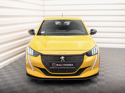 Maxton Design Street PRO Front Splitter Peugeot 208 GT Mk2