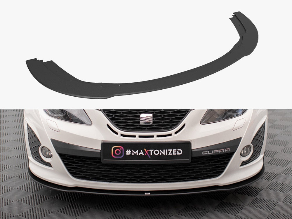 Maxton Design Street PRO Front Splitter Seat Ibiza Cupra Sport Coupe Mk4