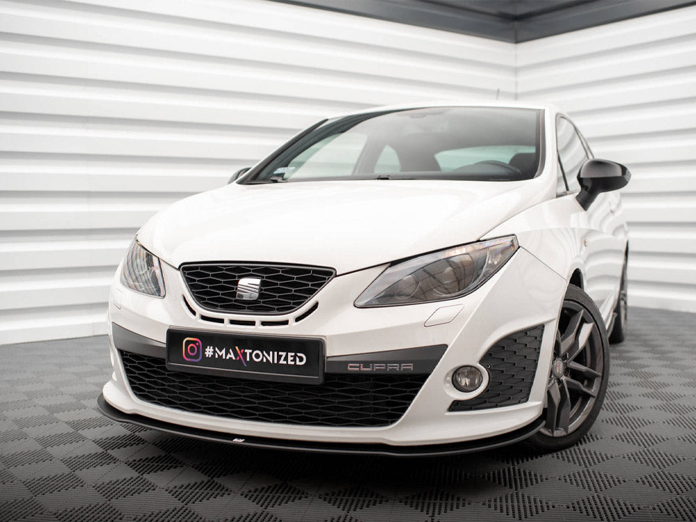 Maxton Design Street PRO Front Splitter Seat Ibiza Cupra Sport Coupe Mk4