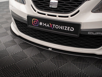 Maxton Design Street PRO Front Splitter Seat Ibiza Cupra Sport Coupe Mk4