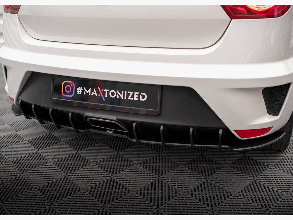 Maxton Design Street PRO Rear Diffuser Seat Ibiza Cupra Sport Coupe Mk4