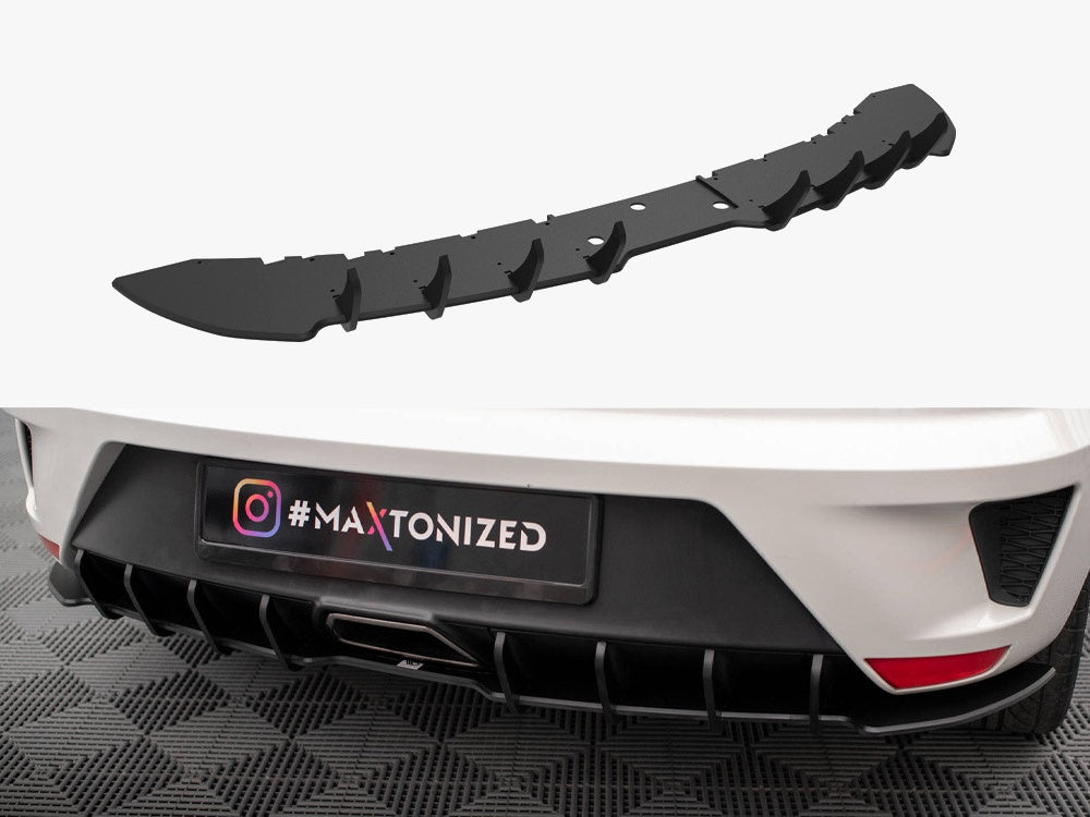 Maxton Design Street PRO Rear Diffuser Seat Ibiza Cupra Sport Coupe Mk4