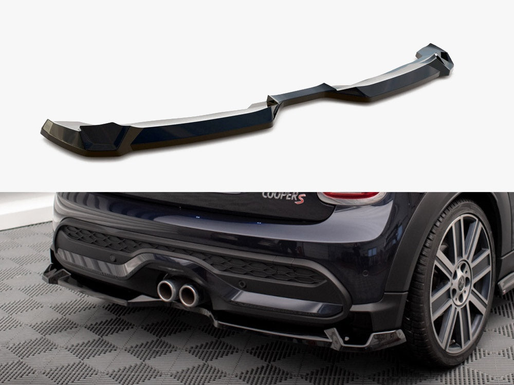 Maxton Design Central Rear Splitter Mini Cooper S F56 Facelift