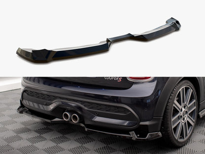 Maxton Design Central Rear Splitter Mini Cooper S F56 Facelift