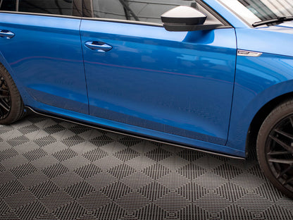 Maxton Design Side Skirts Diffusers V.1 Skoda Octavia Mk4