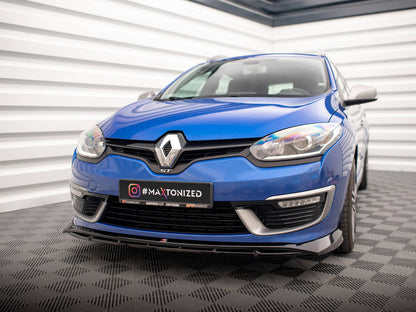 Maxton Design Front Splitter Renault Megane GT Line Grandtour Mk3 Facelift