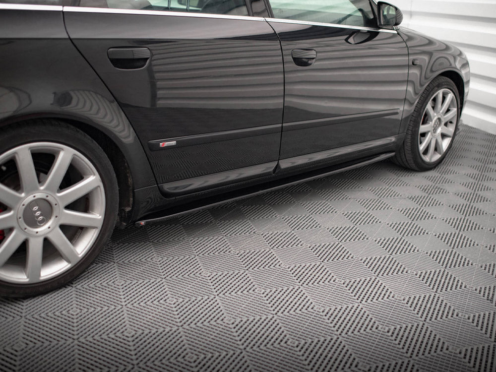 Maxton Design Side Skirts Diffusers V.1 Audi S4 / A4 / A4 S-Line B6 / B7