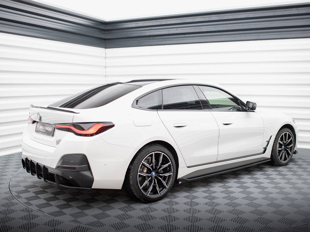 Maxton Design Side Skirts Diffusers V.1 BMW i4 M-Pack G26