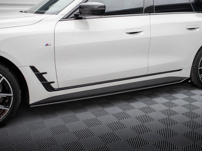Maxton Design Side Skirts Diffusers V.1 BMW i4 M-Pack G26
