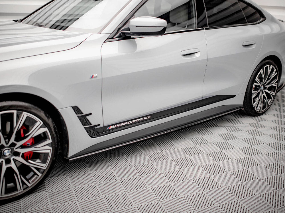 Maxton Design Side Skirts Diffusers V.2 BMW i4 M-Pack G26