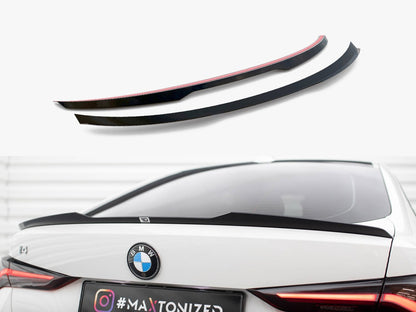 Maxton Design Spoiler CAP BMW i4 / M440i / 4 Gran Coupe M-Pack G26
