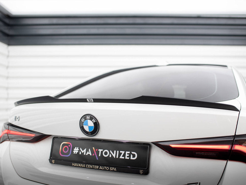 Maxton Design Spoiler CAP BMW i4 / M440i / 4 Gran Coupe M-Pack G26