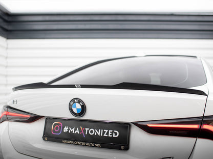 Maxton Design Spoiler CAP BMW i4 / M440i / 4 Gran Coupe M-Pack G26