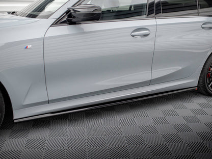 Maxton Design Side Skirts Diffusers BMW 3 M340i / M-Pack G20 / G21 Facelift