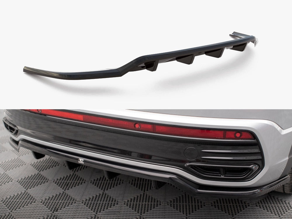 Maxton Design Rear Splitter (Vertical Bars) VW Taigo R-Line Mk1