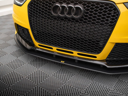 Maxton Design Street PRO Front Splitter Audi RS4 B8
