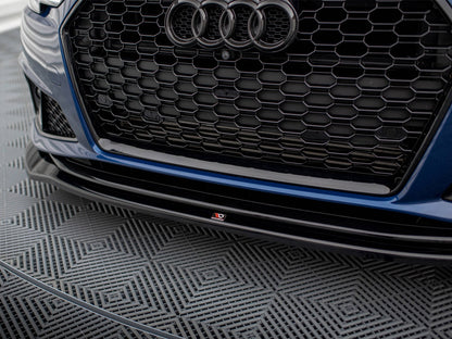 Maxton Design Front Splitter V.2 Audi A4 Competition B9