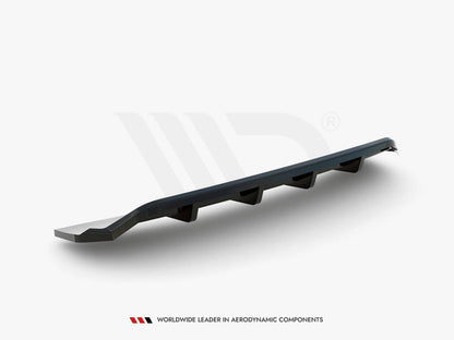 Maxton Design Central Rear Splitter (Vertical Bars) Audi A4 Competition B9