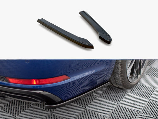 Maxton Design Rear Side Splitters Audi A4 Competition B9