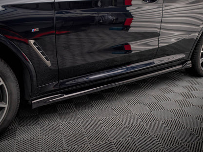 Maxton Design Side Skirts Diffusers V.2 BMW X4 M-Pack G02