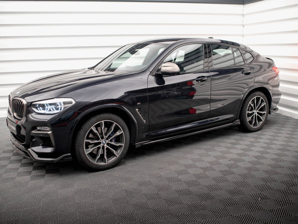 Maxton Design Side Skirts Diffusers V.2 BMW X4 M-Pack G02