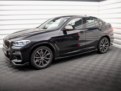 Maxton Design Side Skirts Diffusers V.2 BMW X4 M-Pack G02