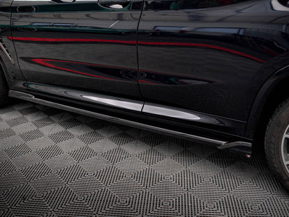 Maxton Design Side Skirts Diffusers V.2 BMW X4 M-Pack G02