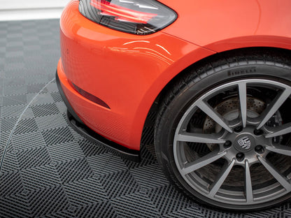 Maxton Design Rear Side Splitters Porsche 718 Cayman 982c
