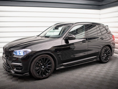 Maxton Design Reduced - Side Skirts Diffusers BMW X3 G01